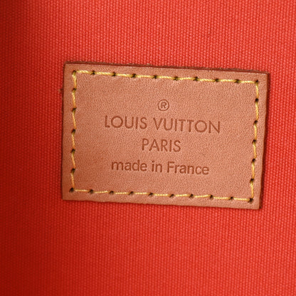 Louis Vuitton Vernis Roses Alma MM Orange Sunset 6 of 10