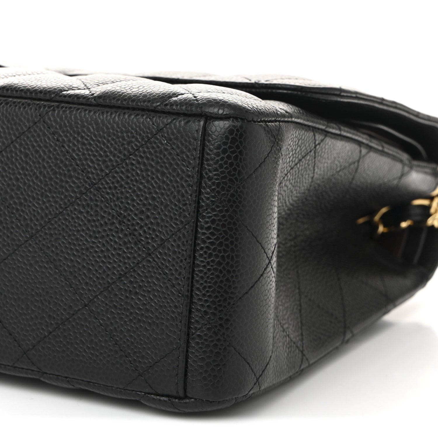 Chanel Caviar Quilted Maxi Double Flap Black 10 of 11