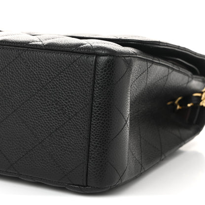 Chanel Caviar Quilted Maxi Double Flap Black 10 of 11