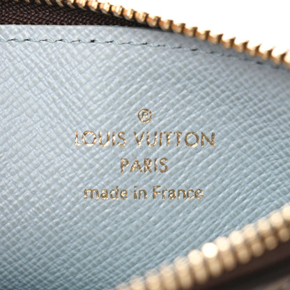 Louis Vuitton Monogram Zipped Romy Card Holder Olympe Blue 6 of 7