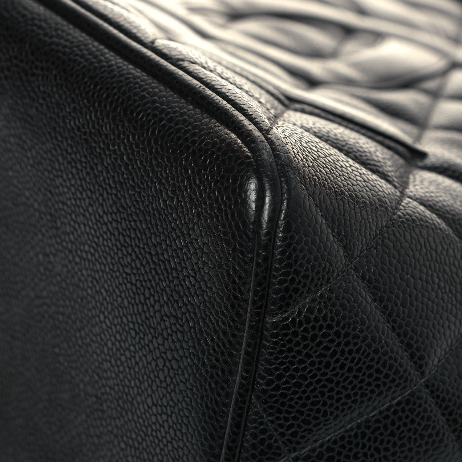 Chanel Caviar Quilted Medallion Tote Black 10 of 14