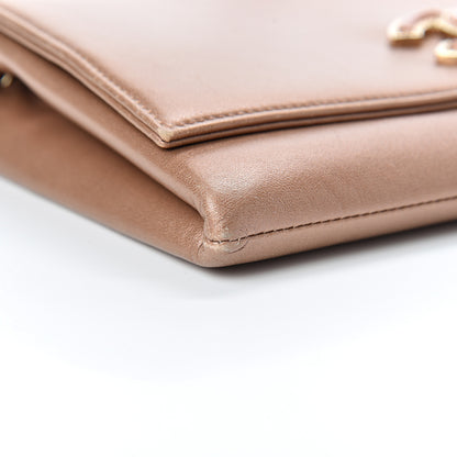 Chanel Metallic Calfskin CC Small Flap Bronze 8 of 16