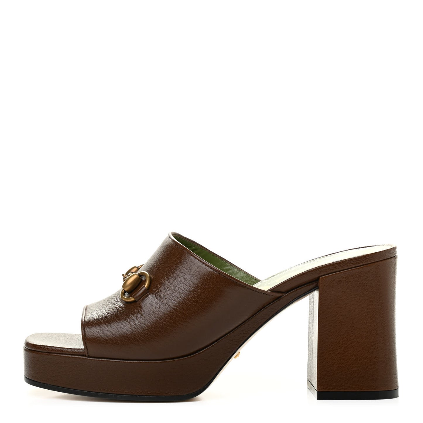 Granada Kid Houdan Platform Slide Sandals 39 Brown Sugar