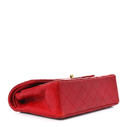 Chanel Lambskin Quilted Small Double Flap Red 3 of 16