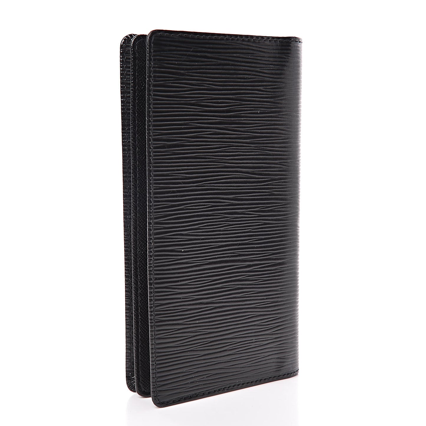 Epi Checkbook Organizer Wallet Black