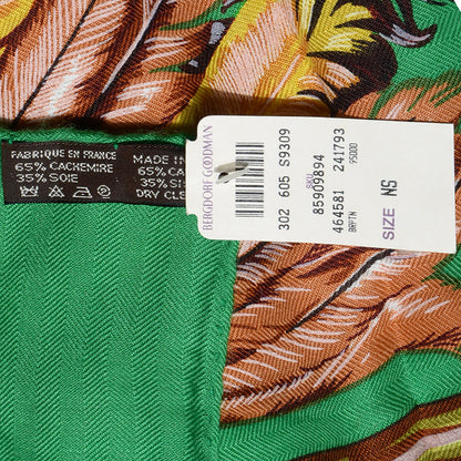 Hermes Cashmere Silk Brazil Shawl GM 140 7 of 7