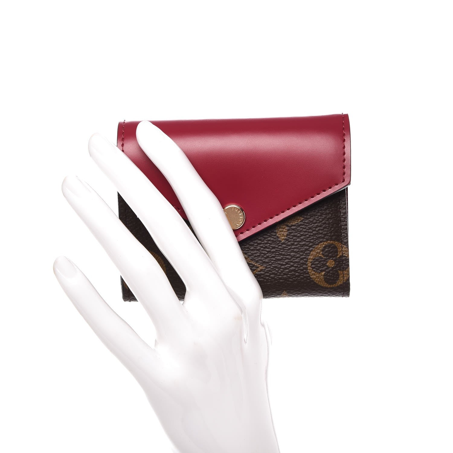 Louis Vuitton Monogram Zoe Wallet Fuchsia 2 of 8