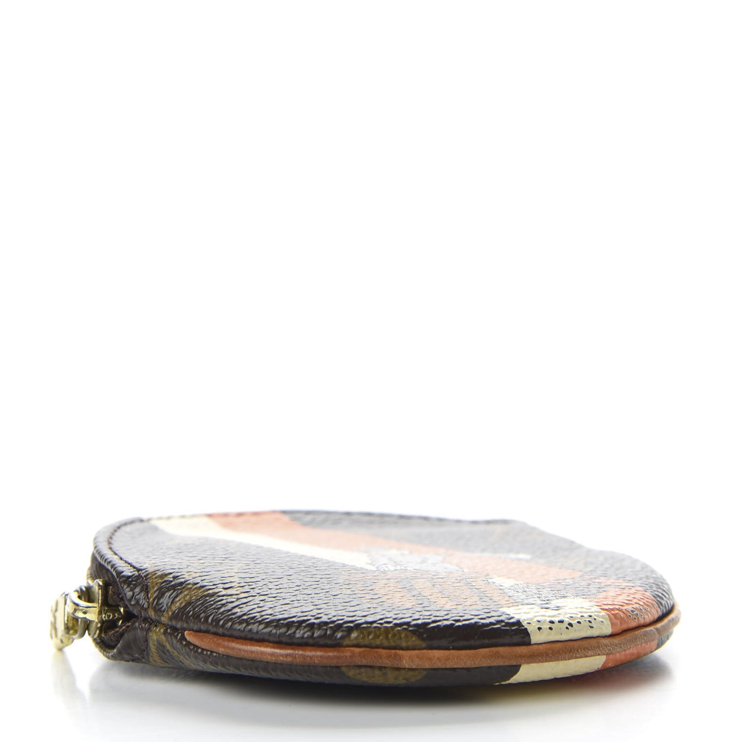 Monogram Groom Round Coin Purse