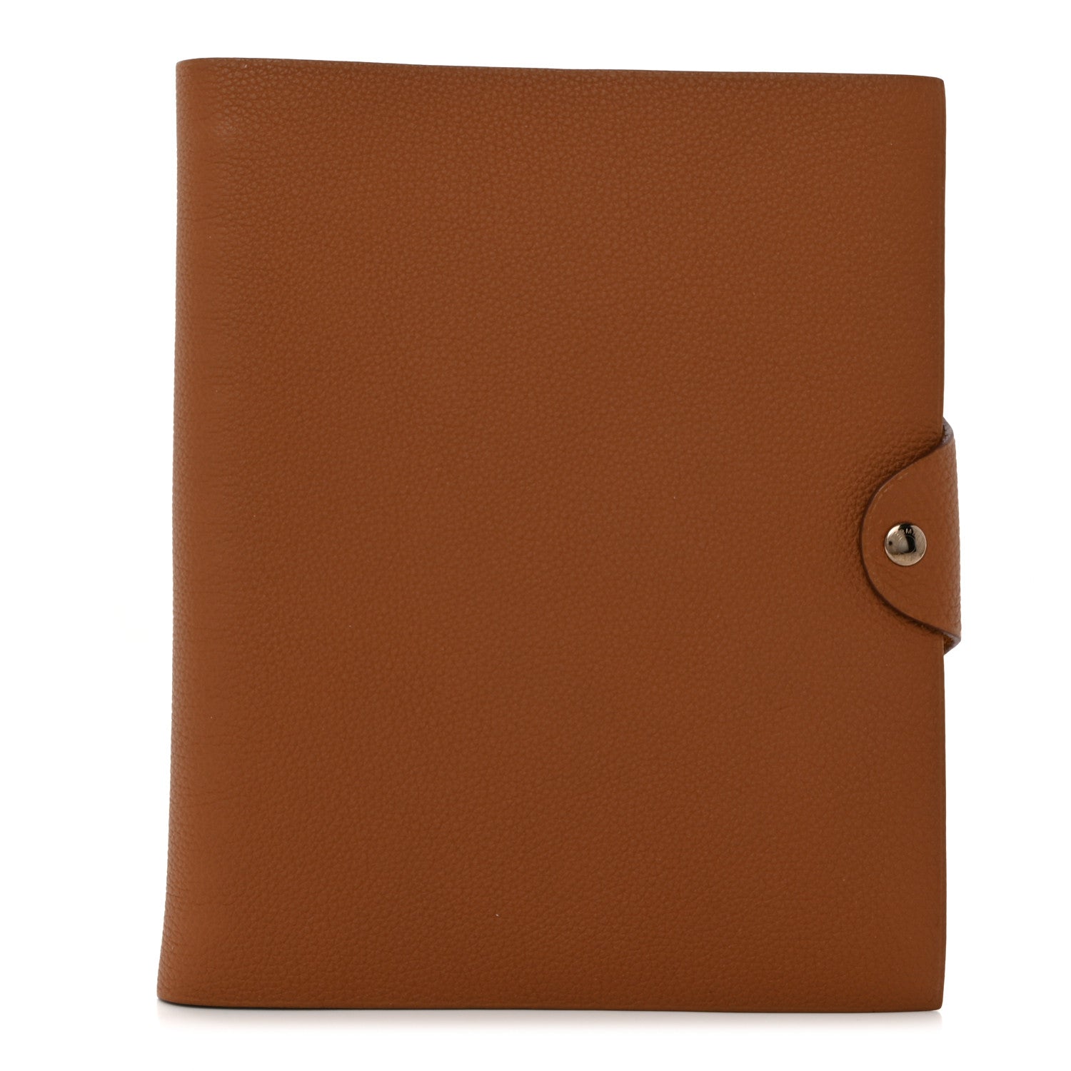 Hermes Togo Ulysse MM Notebook Cover Gold 1 of 9