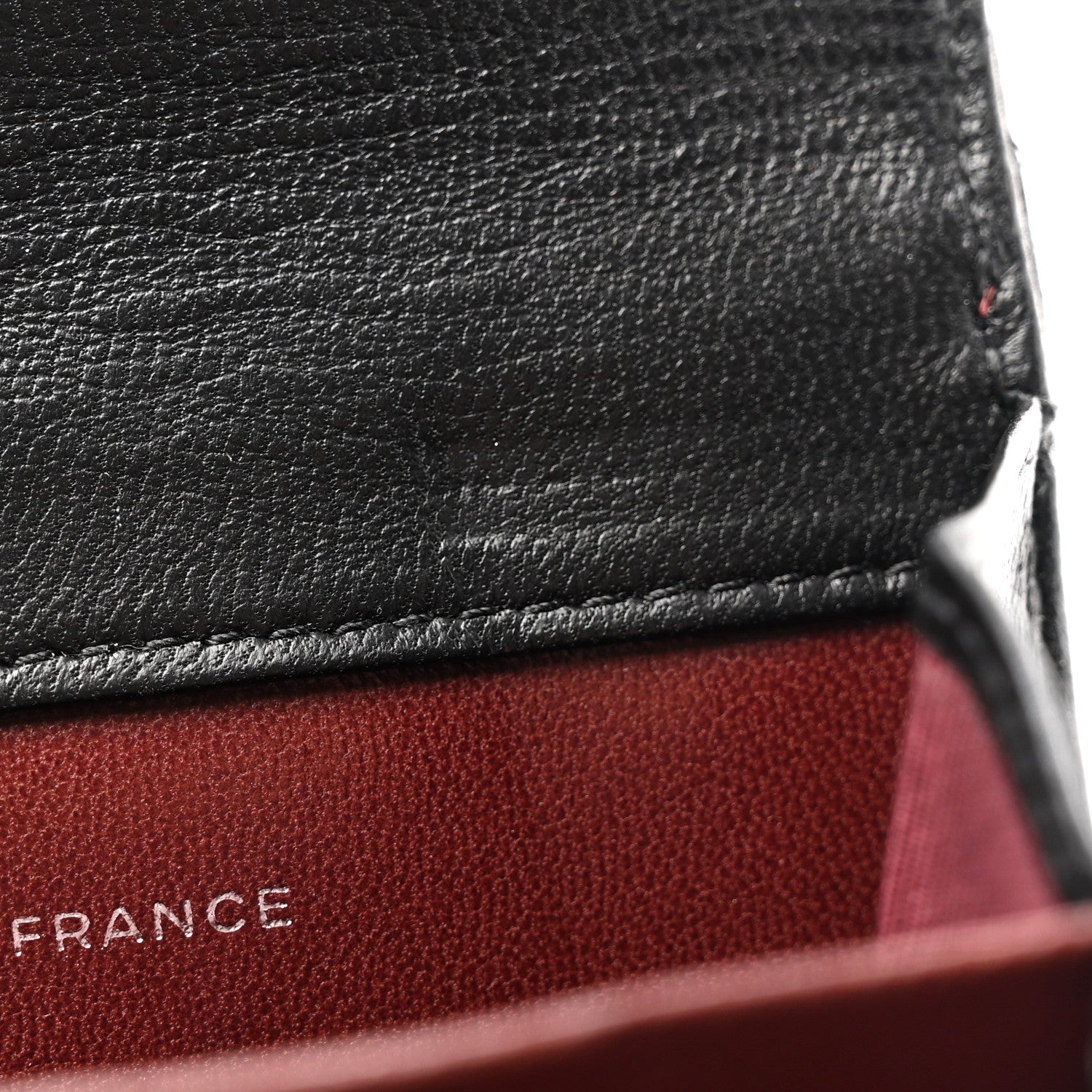 Chanel Lambskin Quilted Double Sided Wallet Black 11 of 12