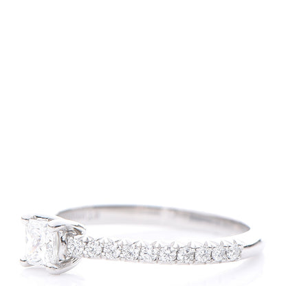 Tiffany Platinum Diamond .24 ctw. Novo Princess Cut Ring 49.3 5 3 of 3