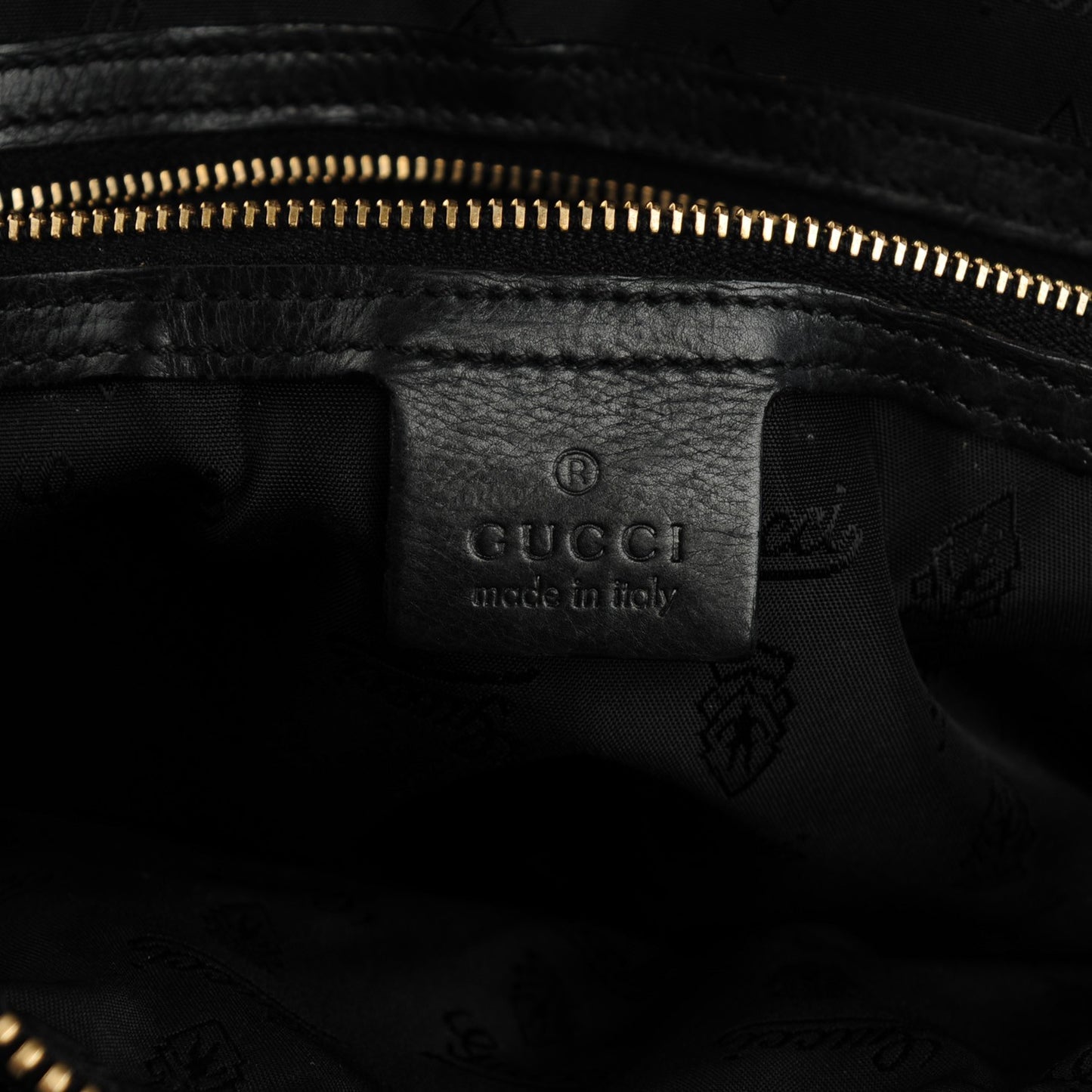 Patent Medium Hysteria Top Handle Bag Black