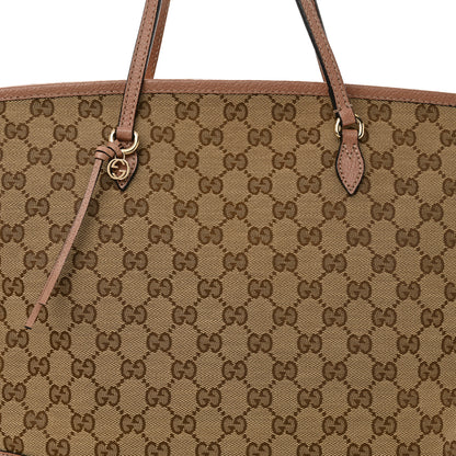 Gucci Monogram Medium Bree Zippered Tote Beige Dark Cipria 8 of 15