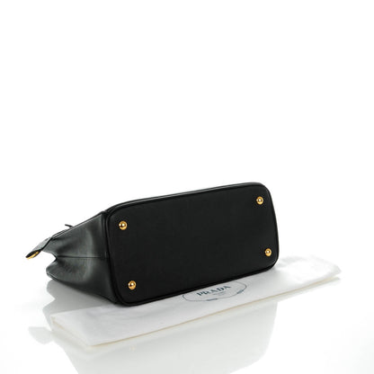 Prada Saffiano Lux Medium Tote Nero Black 4 of 9