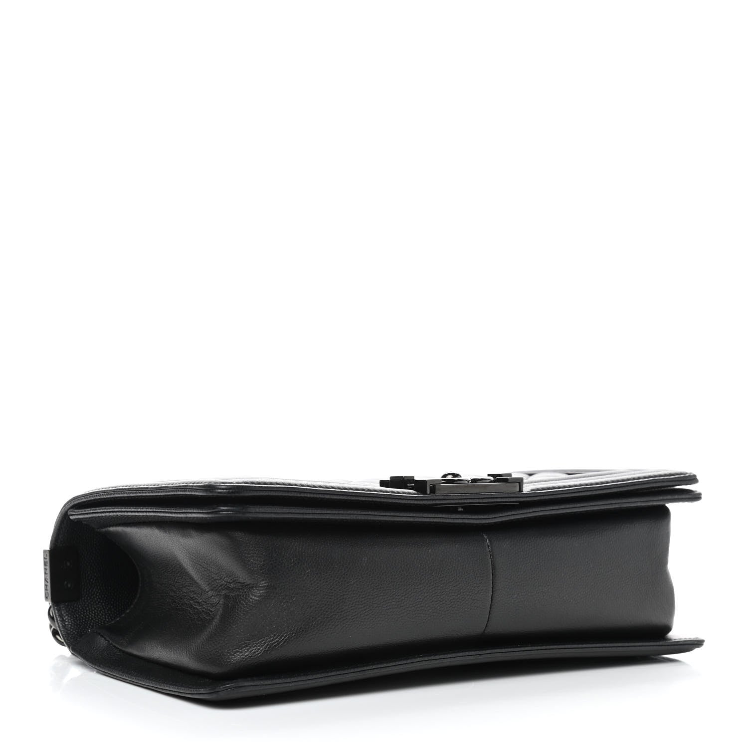 Chanel Caviar Quilted Medium Boy Flap So Black 4 of 12