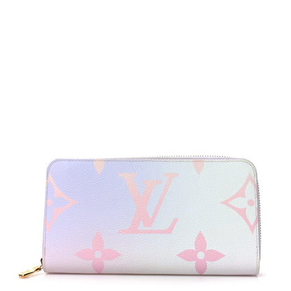 Louis Vuitton Monogram Giant Spring In The City Zippy Wallet Sunrise Pastel 1 of 6