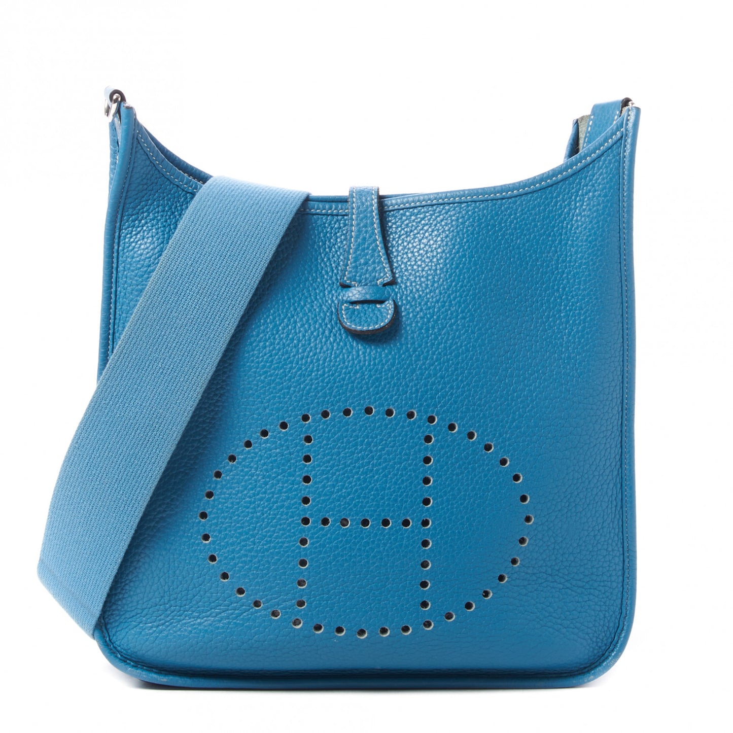 Taurillon Clemence Evelyne III PM Blue Jean