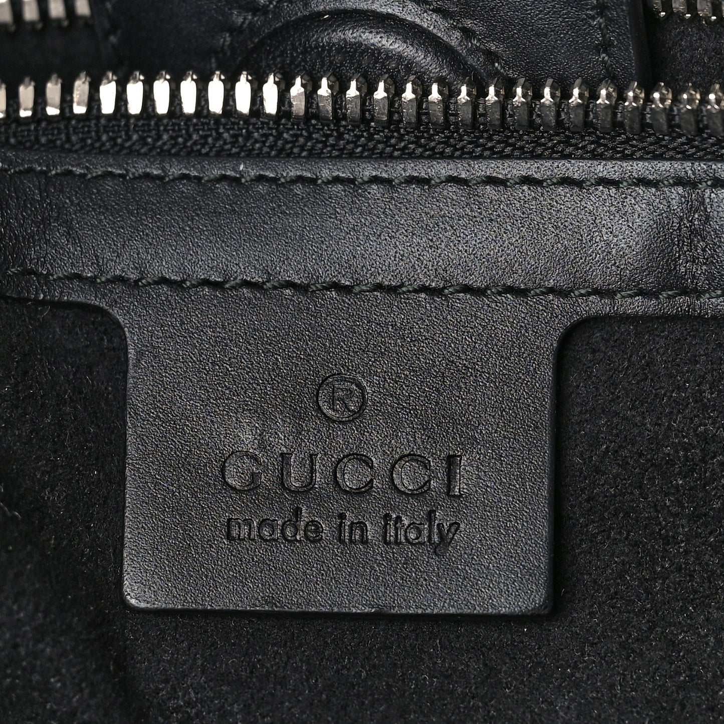 GG Supreme Monogram Caleido Web Vertical Tote Black