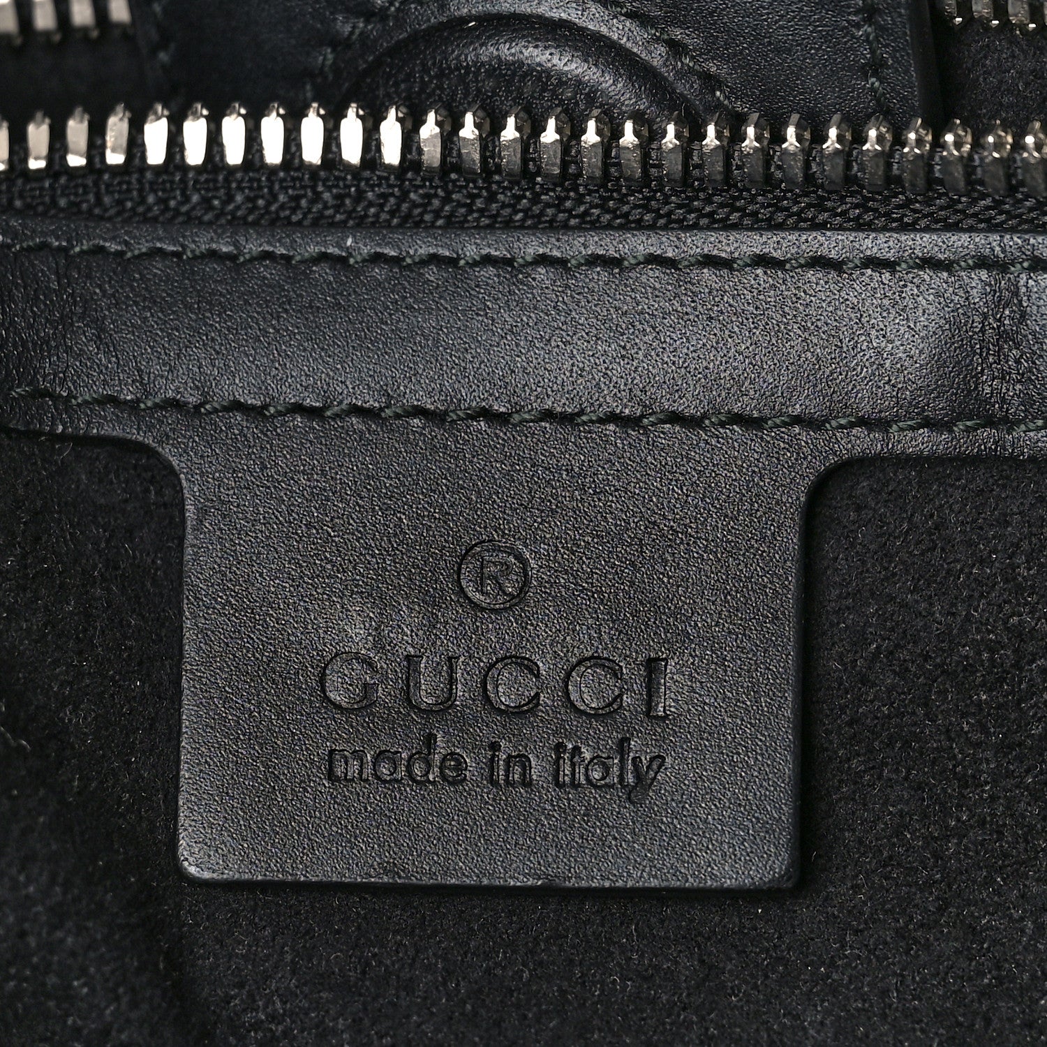 Gucci GG Supreme Monogram Caleido Web Vertical Tote Black 6 of 9