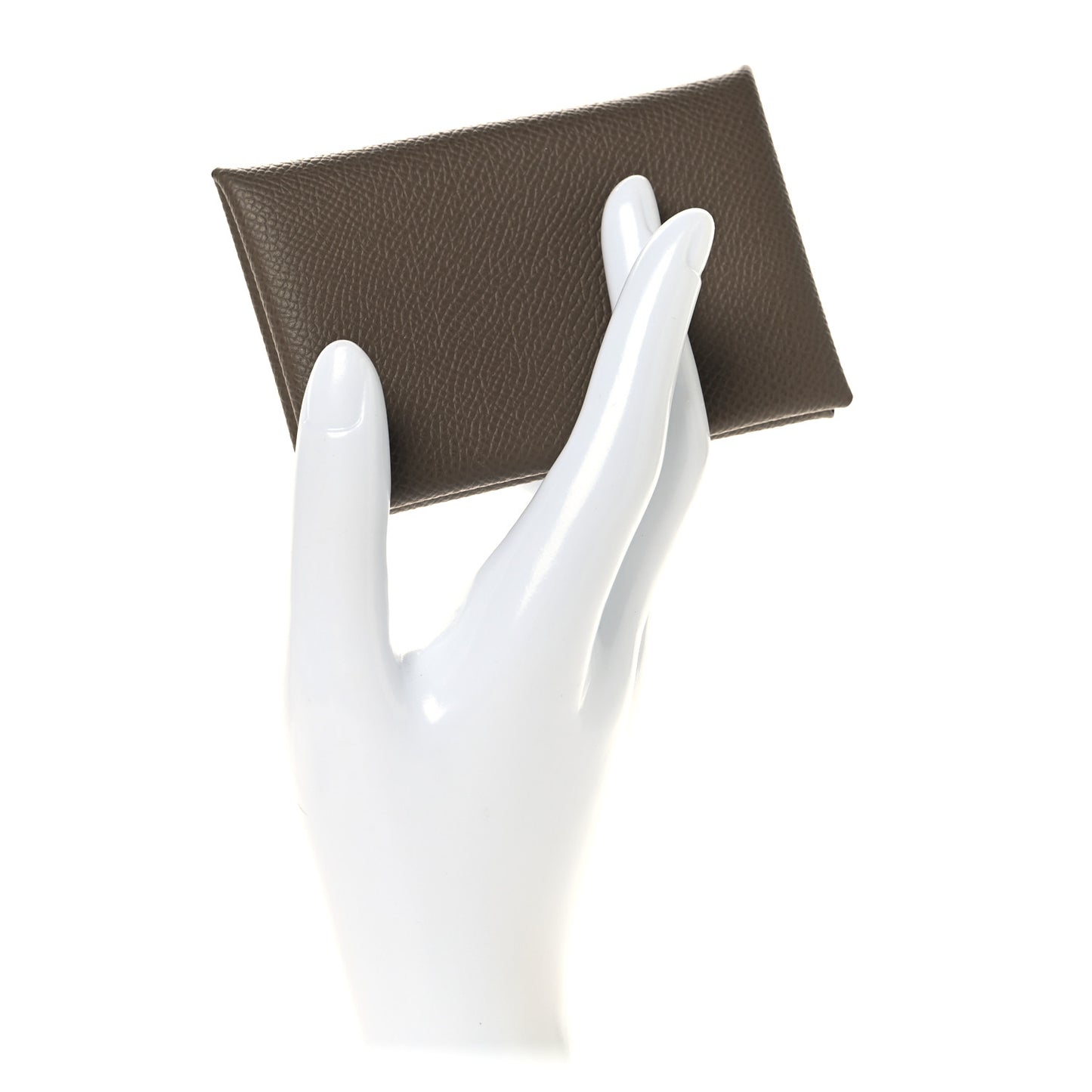 Epsom Calvi Card Case Etoupe