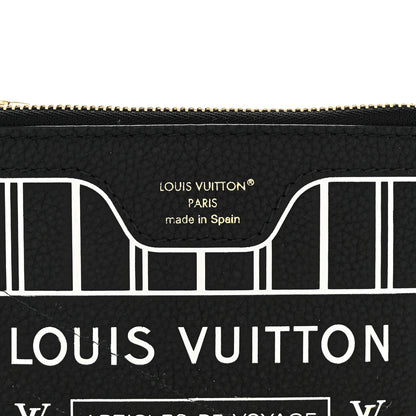 Louis Vuitton Calfskin Neverfull Inside Out BB Pochette Black 6 of 6