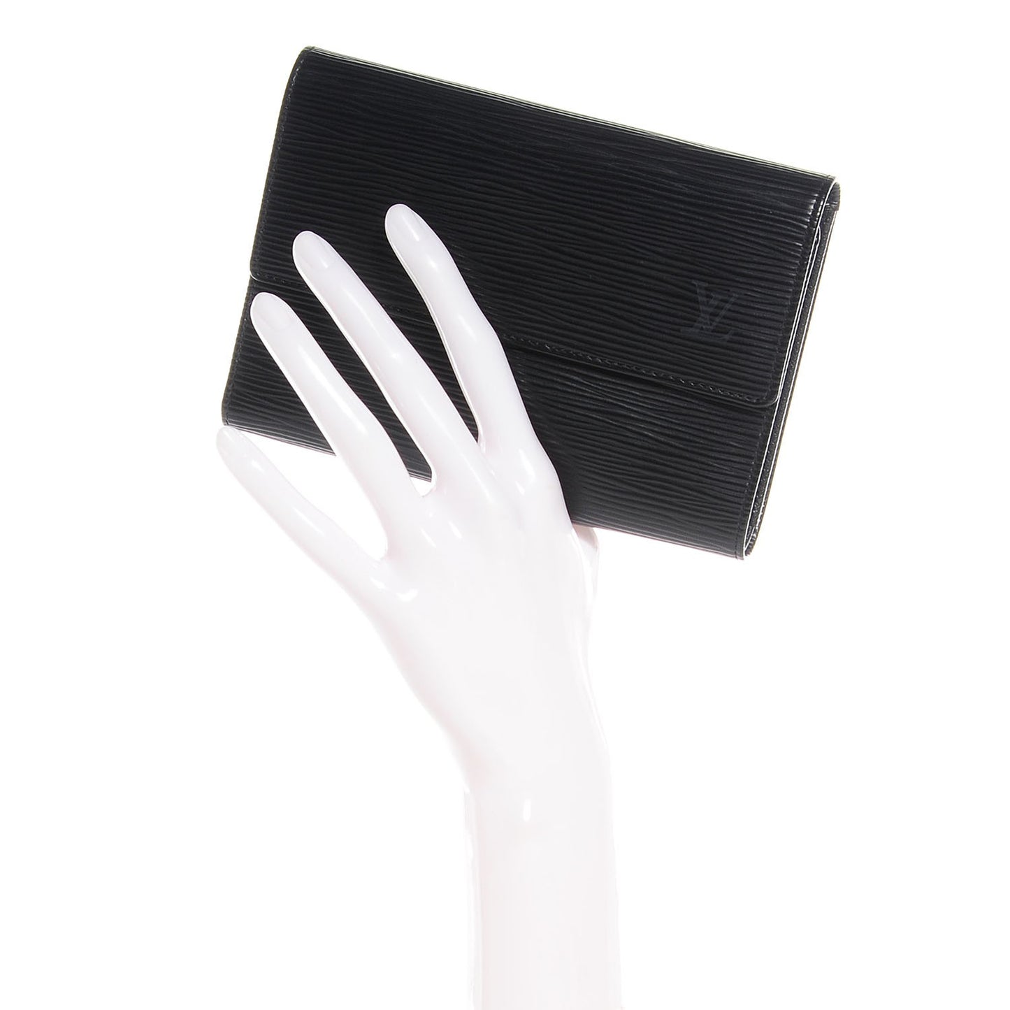 Epi Porte Tresor Etui Papiers Wallet Black