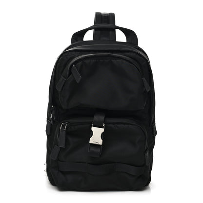 Prada Tessuto Nylon Montagna Sling Backpack Black 1 of 9