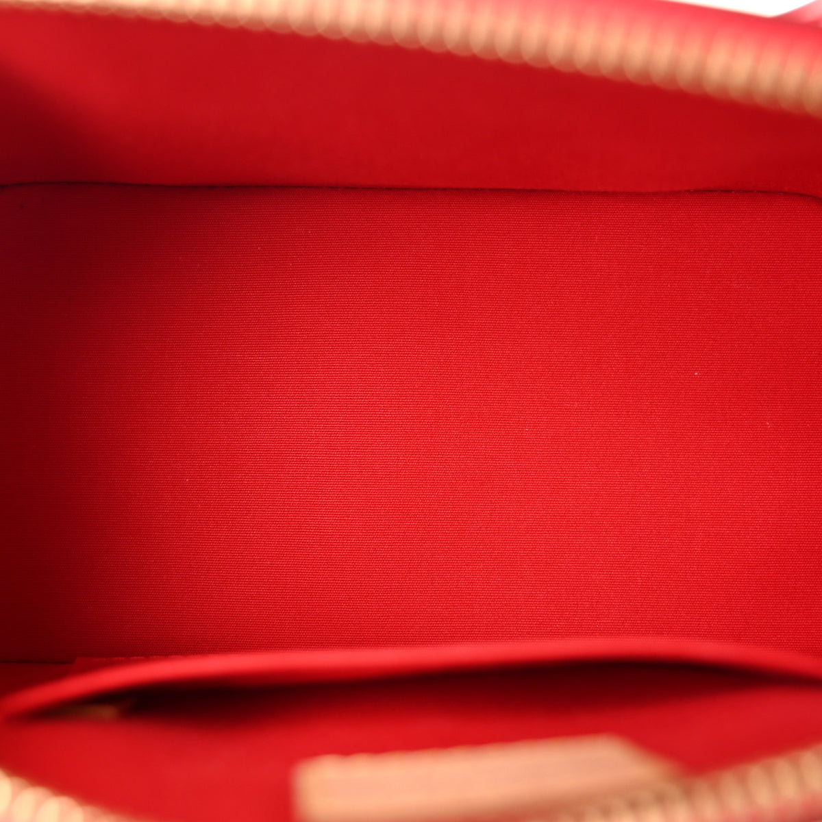 Louis Vuitton Vernis Alma BB Cherry 5 of 10