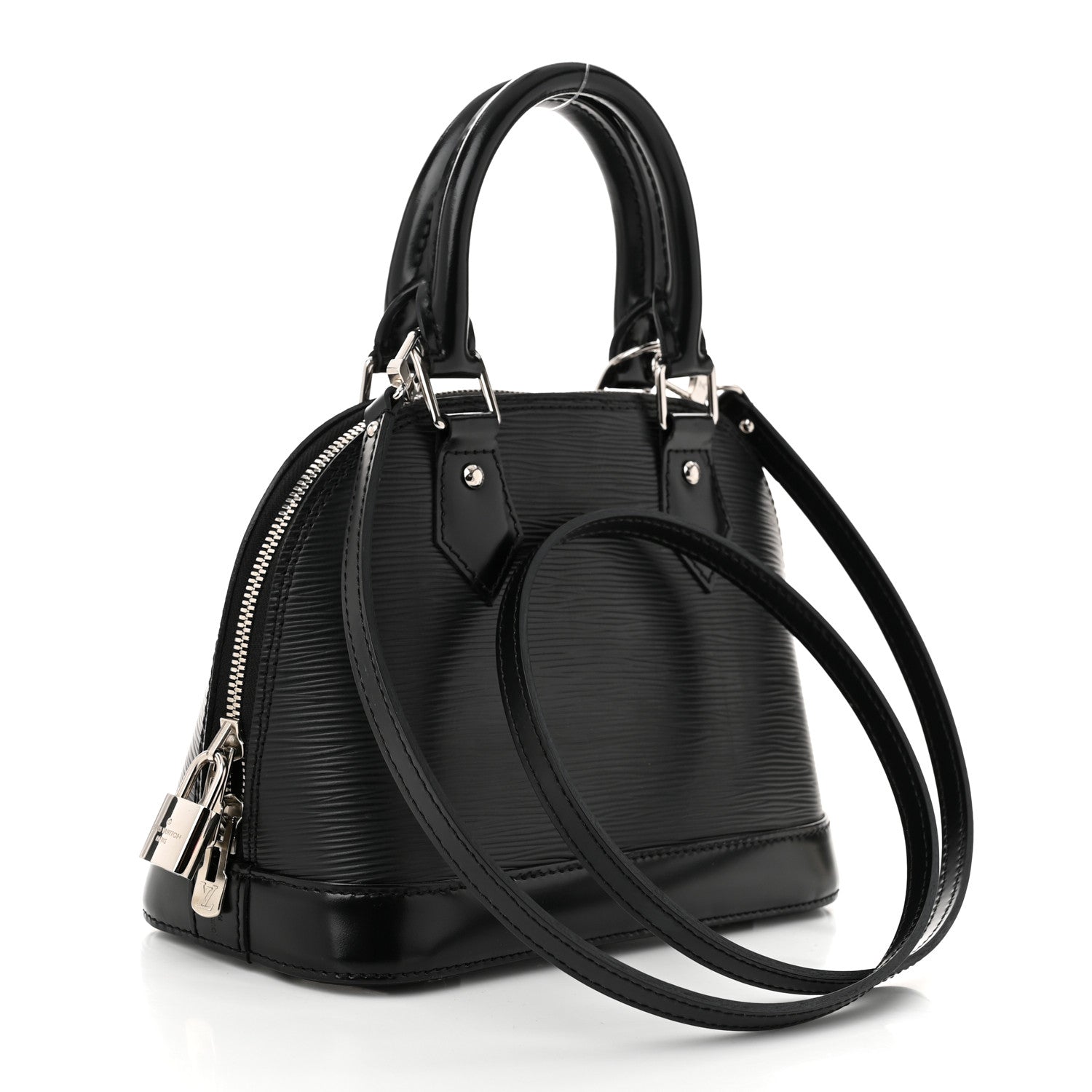 Louis Vuitton Epi Alma BB Black 3 of 10