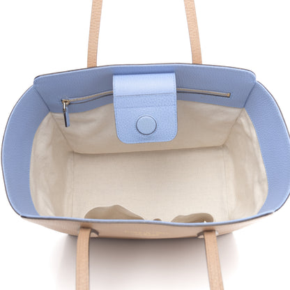 Gucci Dollar Calfskin Small Swing Tote Camelia Mineral Blue 5 of 10