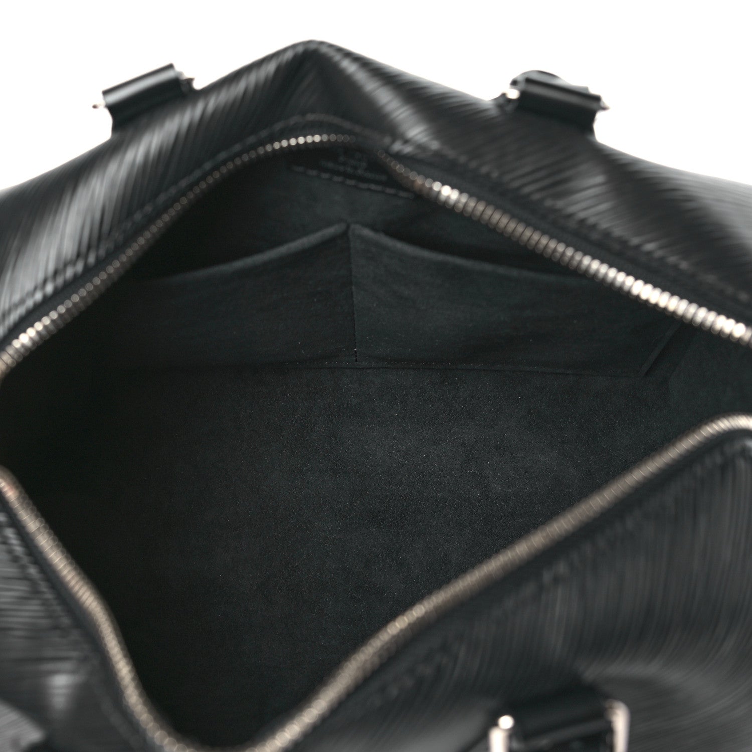 Louis Vuitton Epi Speedy Bandouliere 25 Black 5 of 9