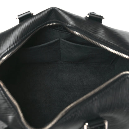 Louis Vuitton Epi Speedy Bandouliere 25 Black 5 of 9