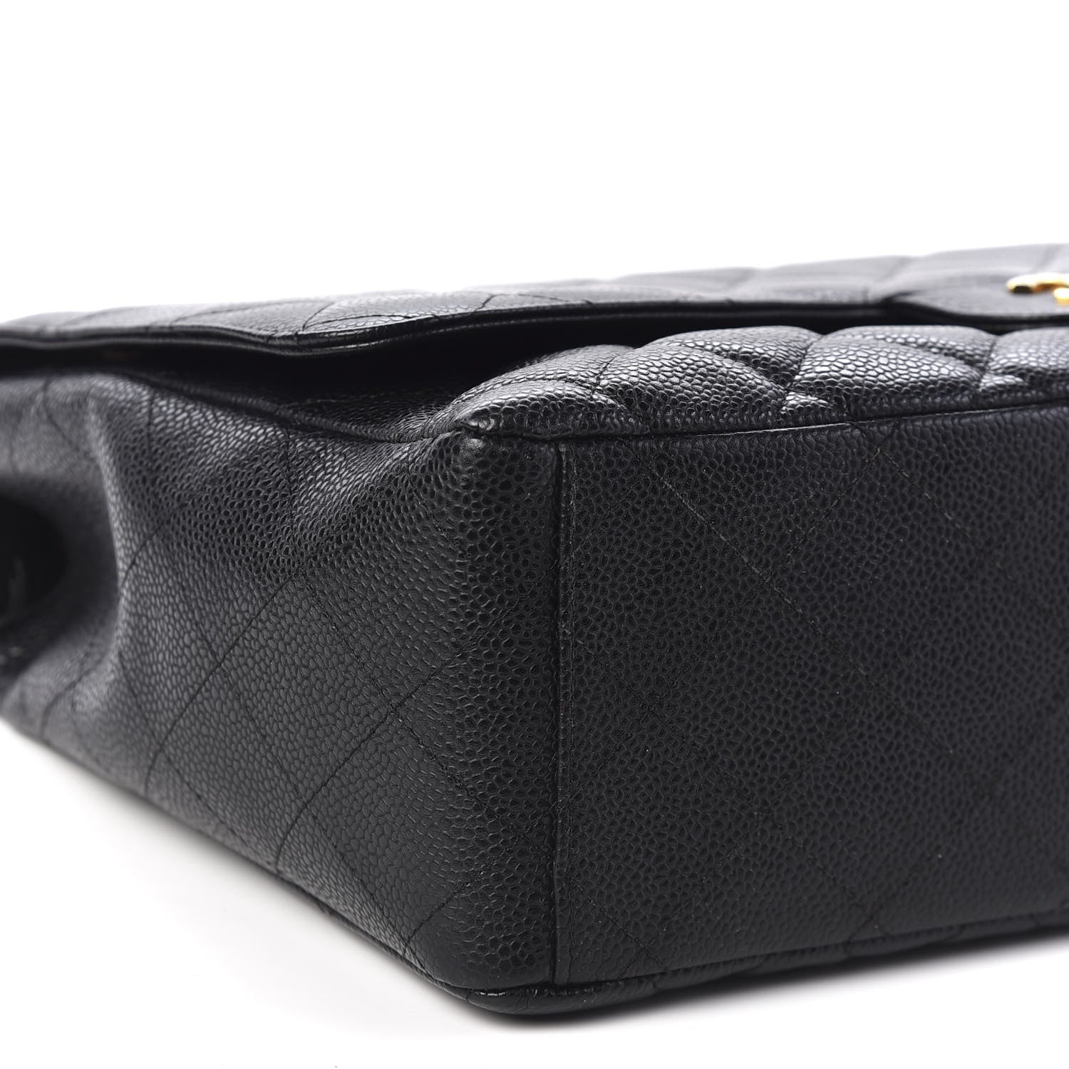 Chanel Caviar Quilted Maxi Single Flap Black 5 of 12
