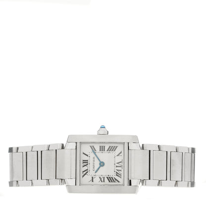 Cartier Stainless Steel 20mm Tank Francaise Quartz Watch 2 of 4