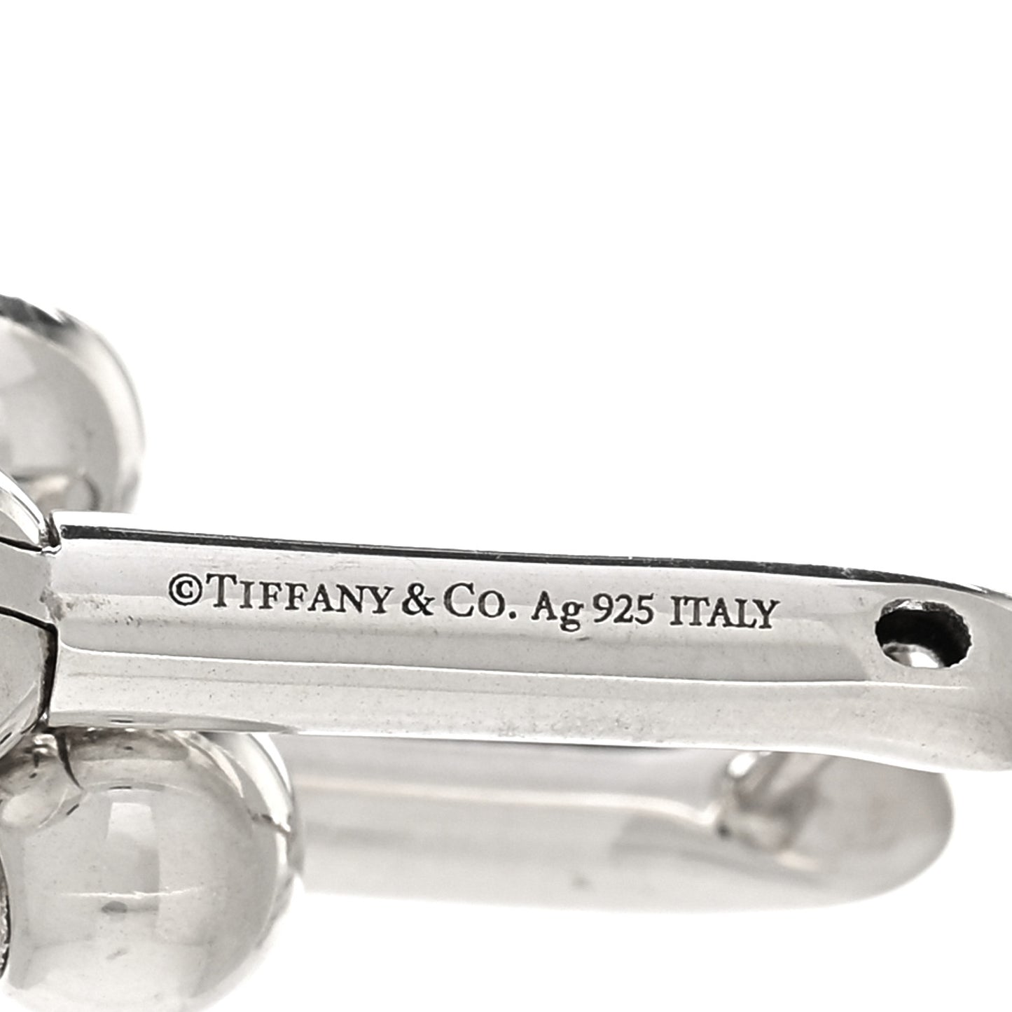 Sterling Silver Large HardWear Link Earrings
