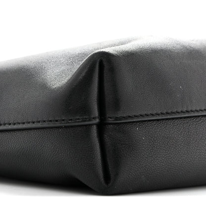 Saint Laurent Lambskin Pochon Shoulder Bag Black 9 of 11