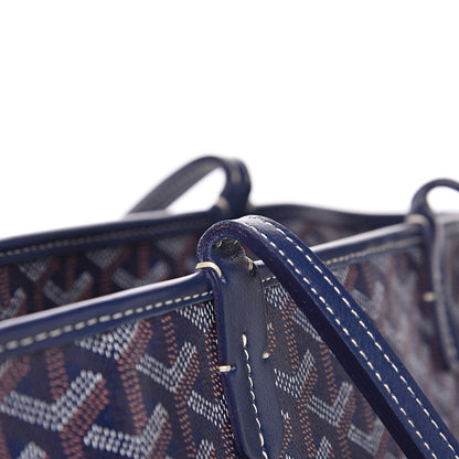 Goyard Goyardine Artois PM Navy 8 of 9