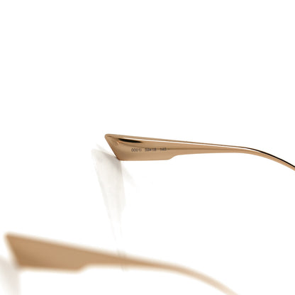 Christian Dior Metal Stellaire 1 Square Sunglasses Gold 7 of 8