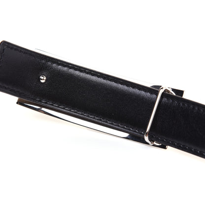 Hermes Togo Box 24mm Sydney Belt 80 Etoupe Black 6 of 9