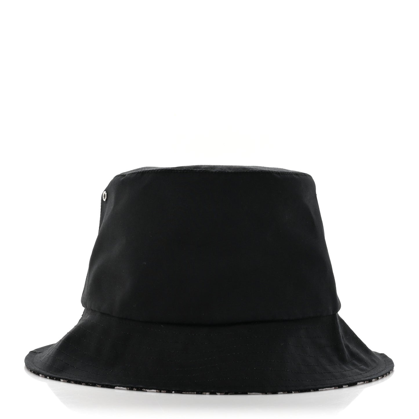 Oblique Reversible Teddy-D Brim Bucket Hat 58 Black