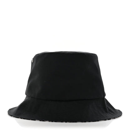 Christian Dior Oblique Reversible Teddy-D Brim Bucket Hat 58 Black 9 of 13
