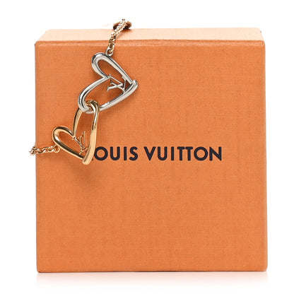 Louis Vuitton Metal Fall in Love Bracelet Gold Silver 6 of 6