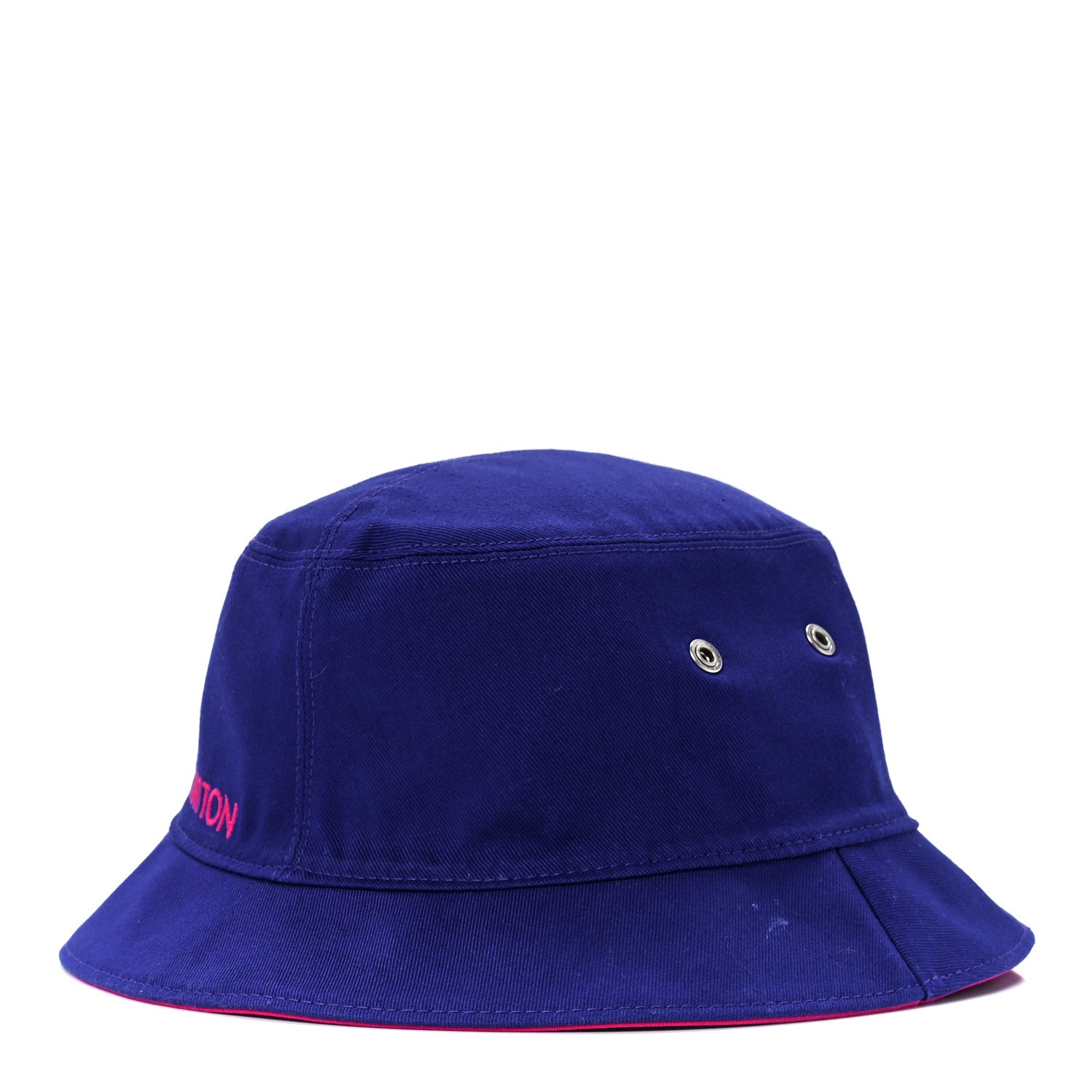 Louis Vuitton Monogram Illusion Reversible Bucket Hat Pink Purple 2 of 15
