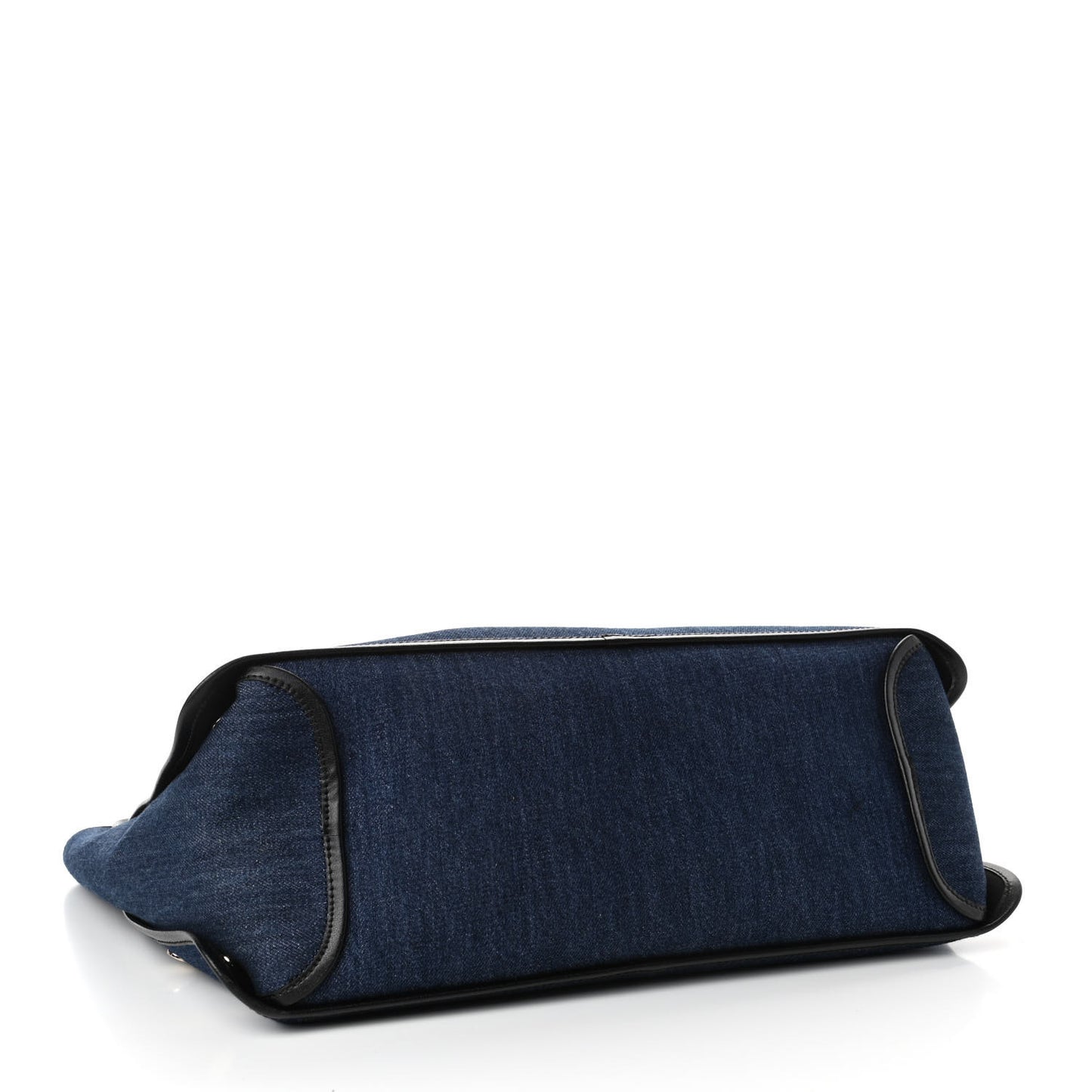 Denim Medium Logo Bond Shopper Tote Blue
