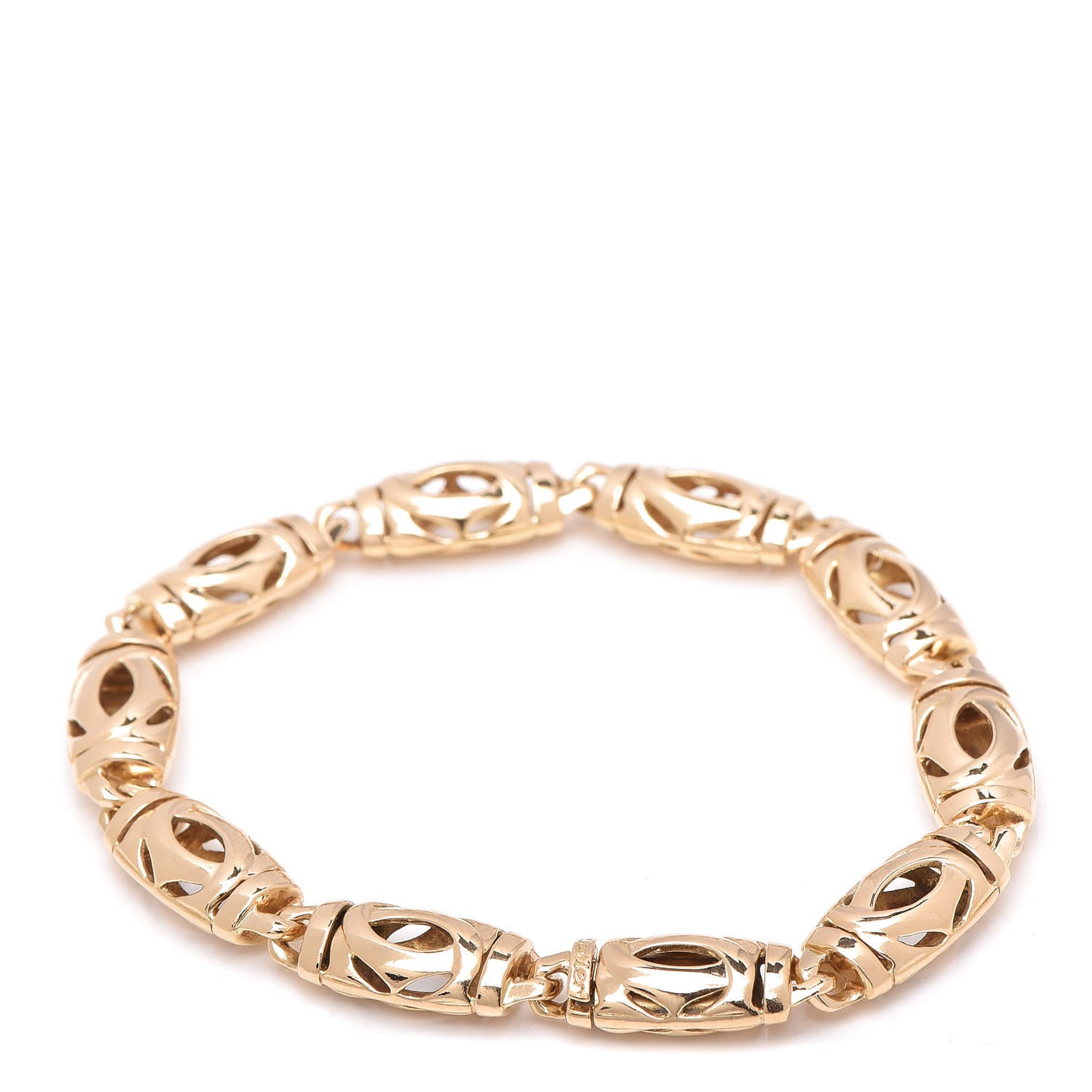 18K Yellow Gold C De Bracelet