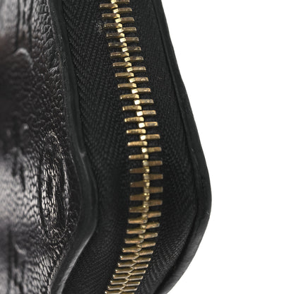 Louis Vuitton Empreinte Clemence Wallet Black 7 of 8