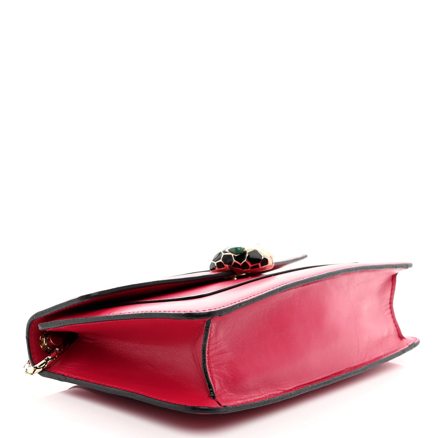 Bulgari Calfskin Serpenti Forever Crossbody Bag Pink 5 of 13