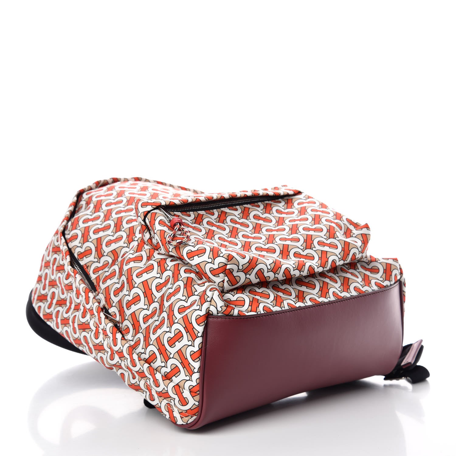 Burberry Nylon Monogram Backpack Vermillion 4 of 9