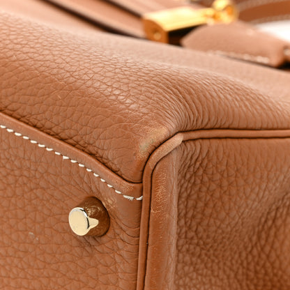 Hermes Togo Kelly Retourne 35 Gold 17 of 21