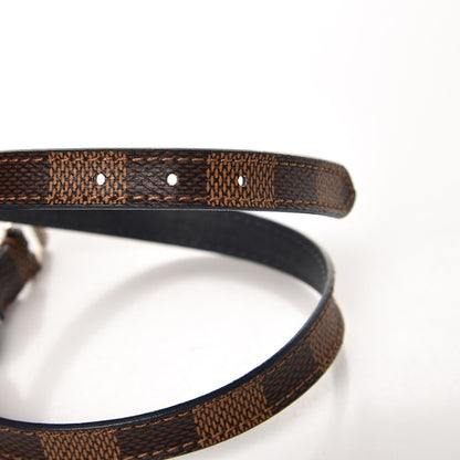 Louis Vuitton Damier Ebene Loop It Bracelet 19 7 of 8
